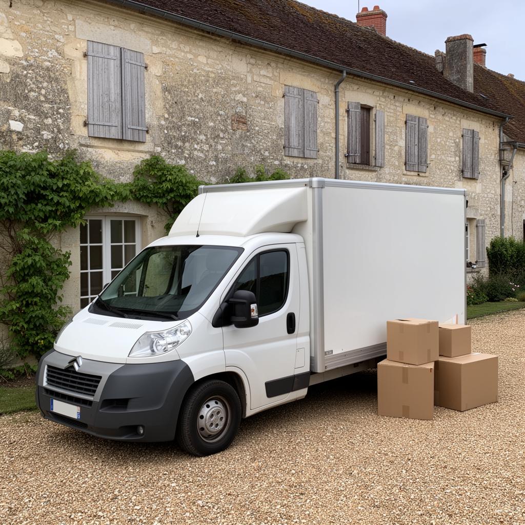 Équipe de débarras professionnelle à l’œuvre dans un logement